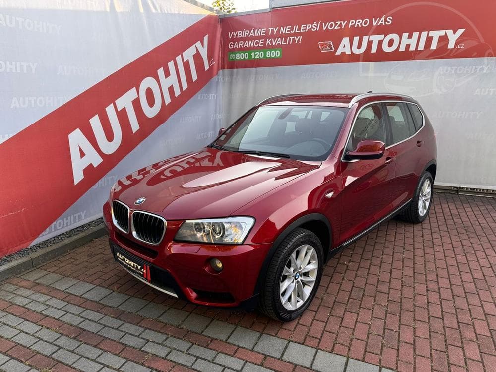 BMW X3 20d xDrive Aut., ČR, Serviska