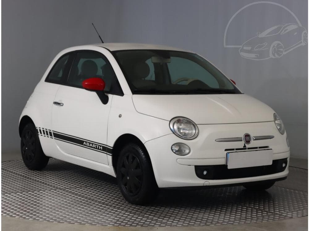 Fiat 500 1.2, Kožené sedačky, El. okna