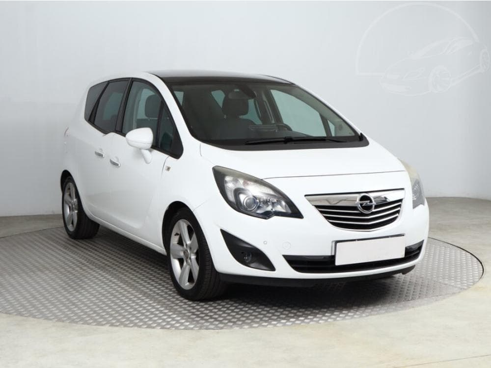 Opel Meriva 1.7 CDTi, Kožené sedačky