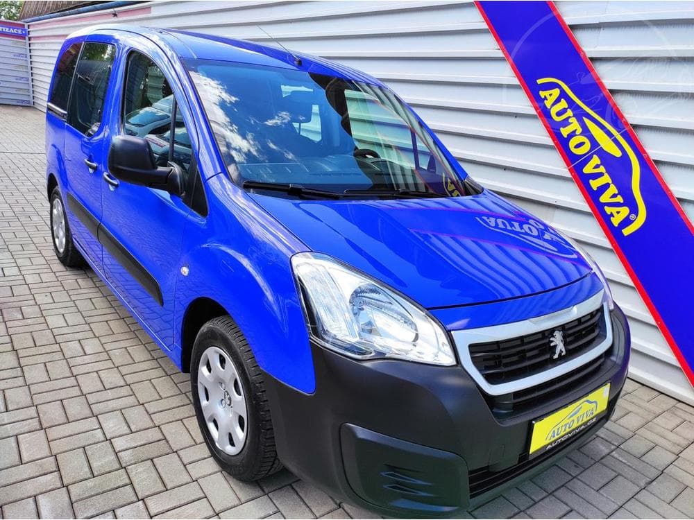 Peugeot Partner Tepee 1,6BlueHDi Tempomat,ČR,Active