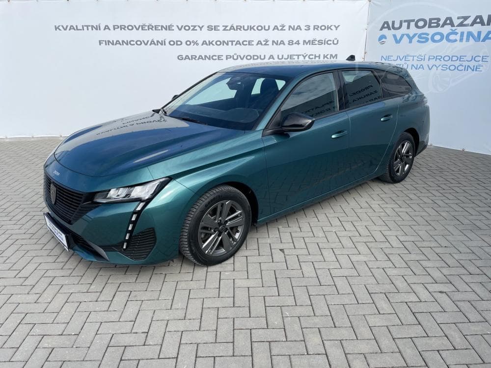 Peugeot 308 SW 1.2PT 96kW! Tažné! ČR+1maj!