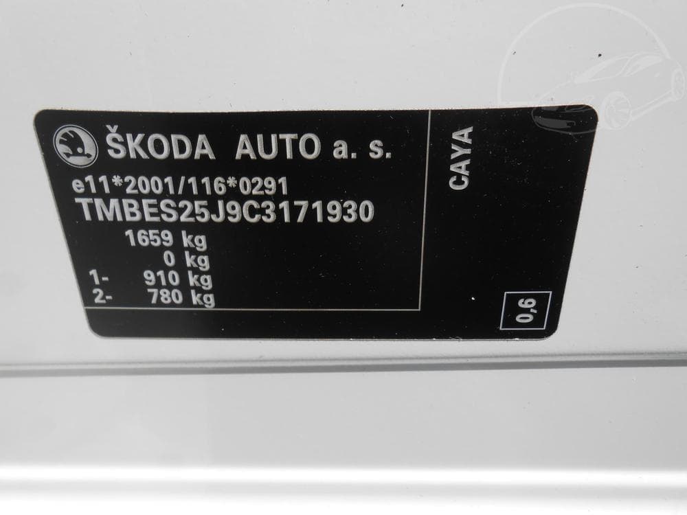 2012 Škoda FABIA - 2