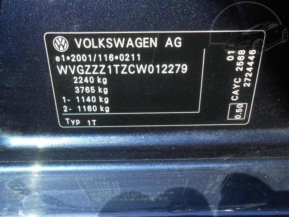 2011 Volkswagen TOURAN - 3