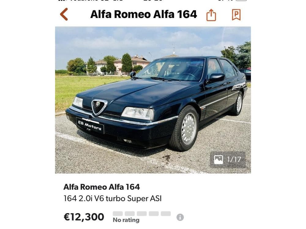 1996 Alfa Romeo 164 - 39