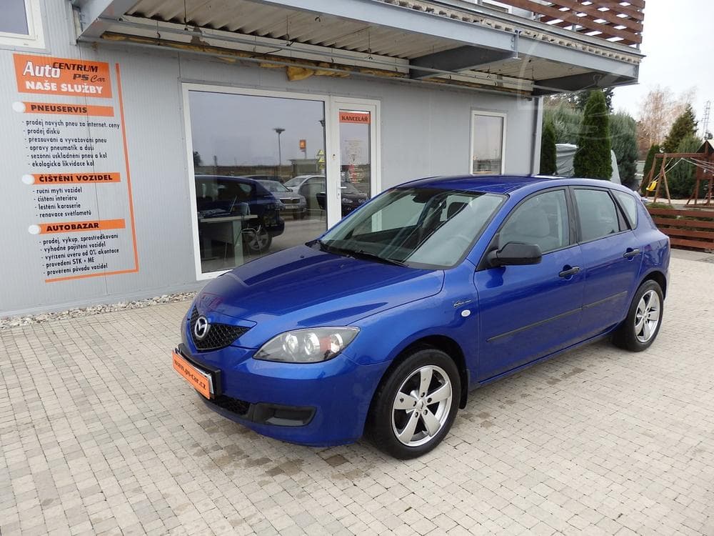 Mazda 3 1,6 HDi 80kW KLIMA, SERVISKA
