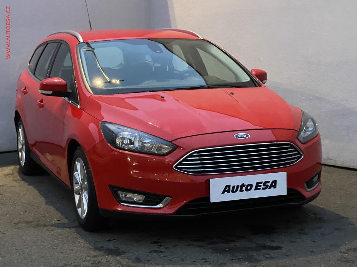 Ford Focus 1.5 TDCi, ČR, AC, temp