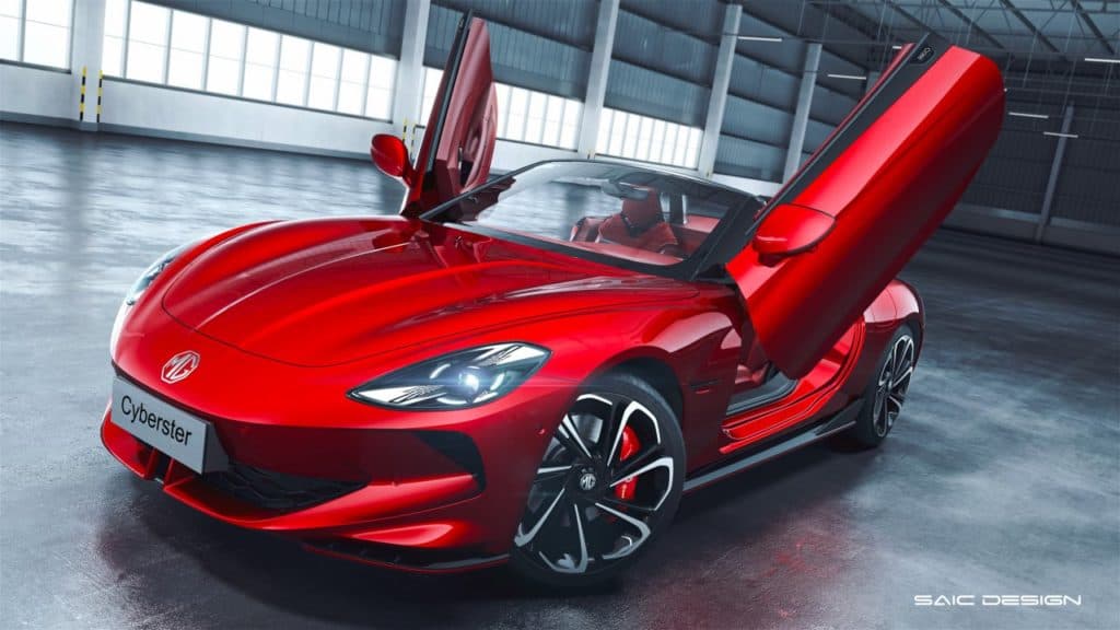 MG Cyberster Trophy 340k.