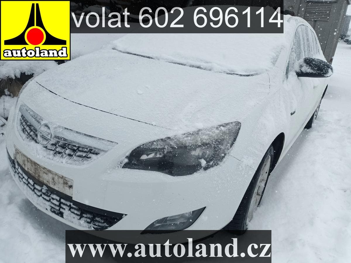 Opel Astra J VOLAT 602 792 738