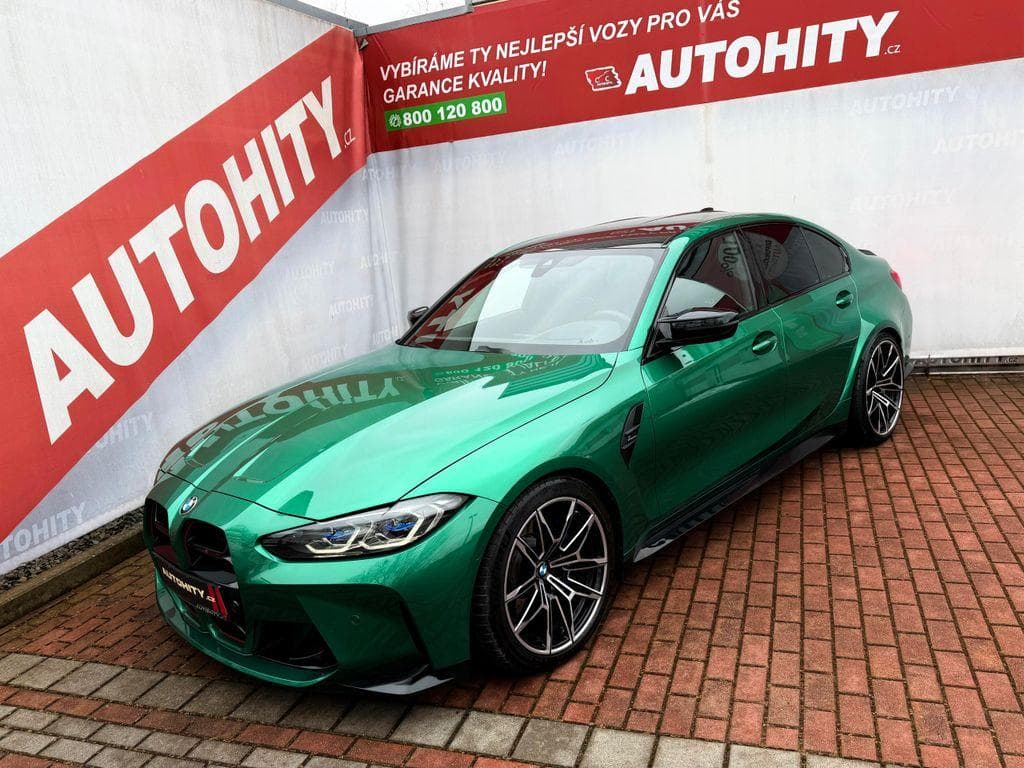 BMW M3 Competition RWD, TOP, Laser sedan