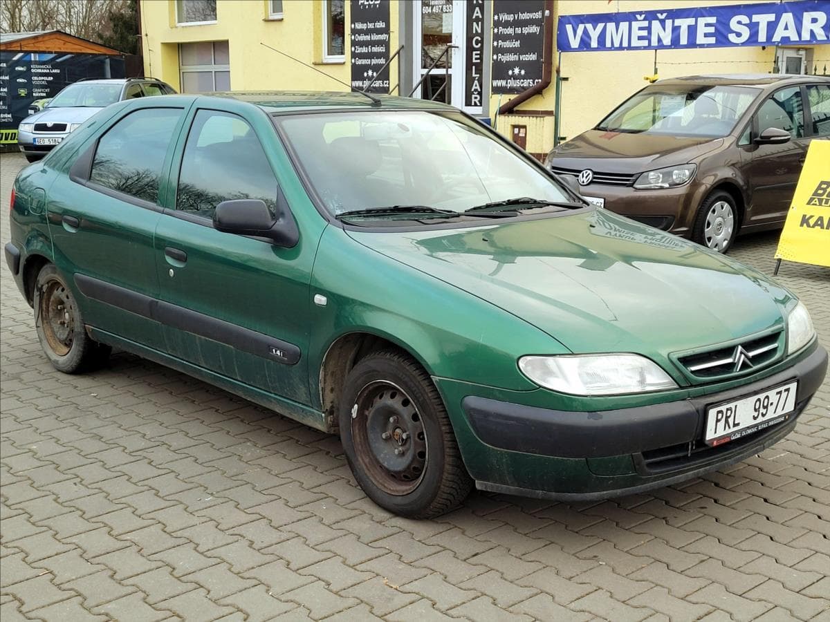 Citroën Xsara 1,4 CZ, 2x majitel hatchback