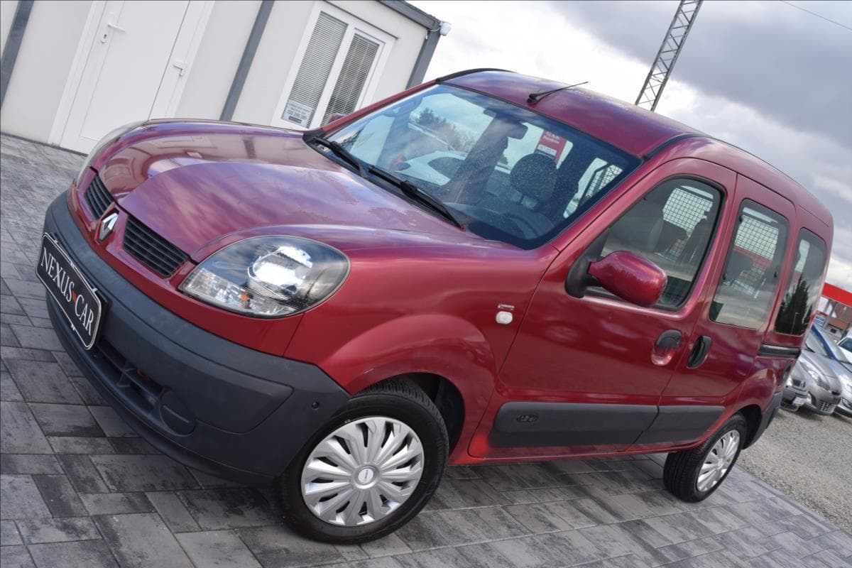Renault Kangoo 1,2 i 55KW NOVÁ STK 2XKOLA kombi