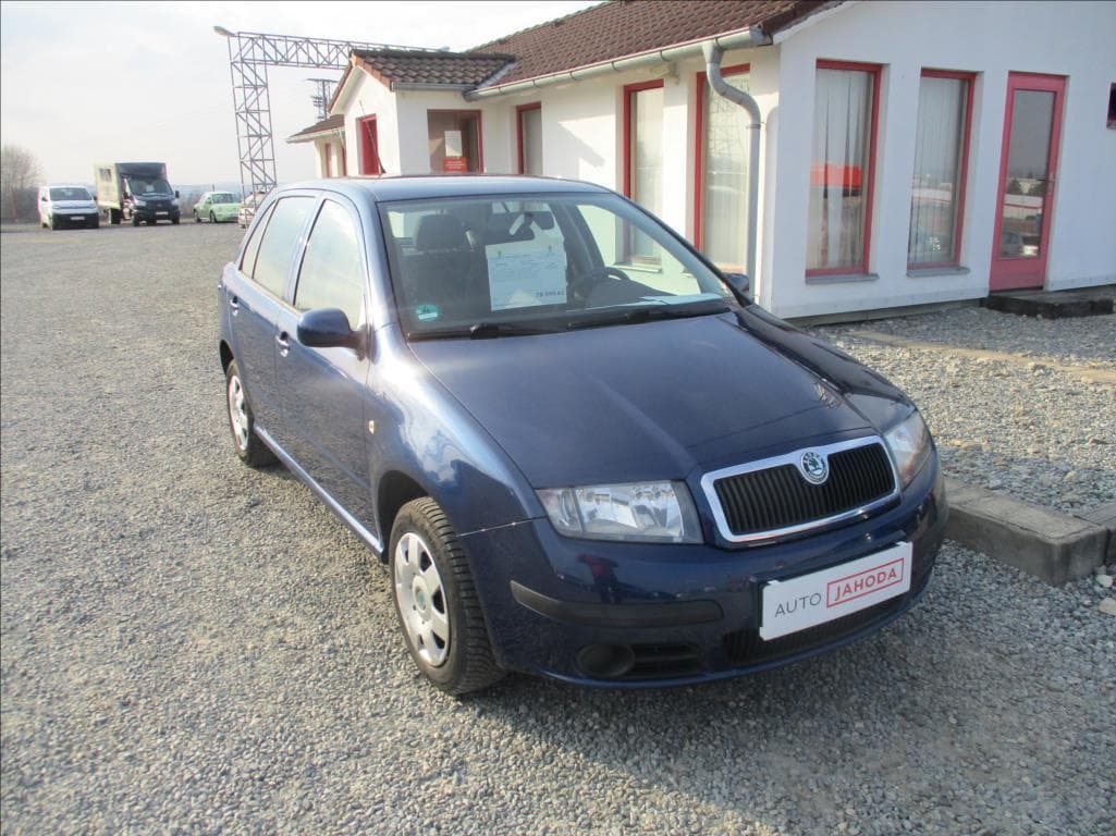 Škoda Fabia 1,4 i, klima, ABS, ASR, hatchback