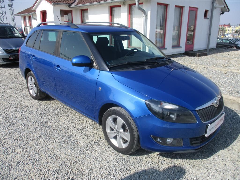 Škoda Fabia 1,2 TSI, klimatizace,serviska, kombi