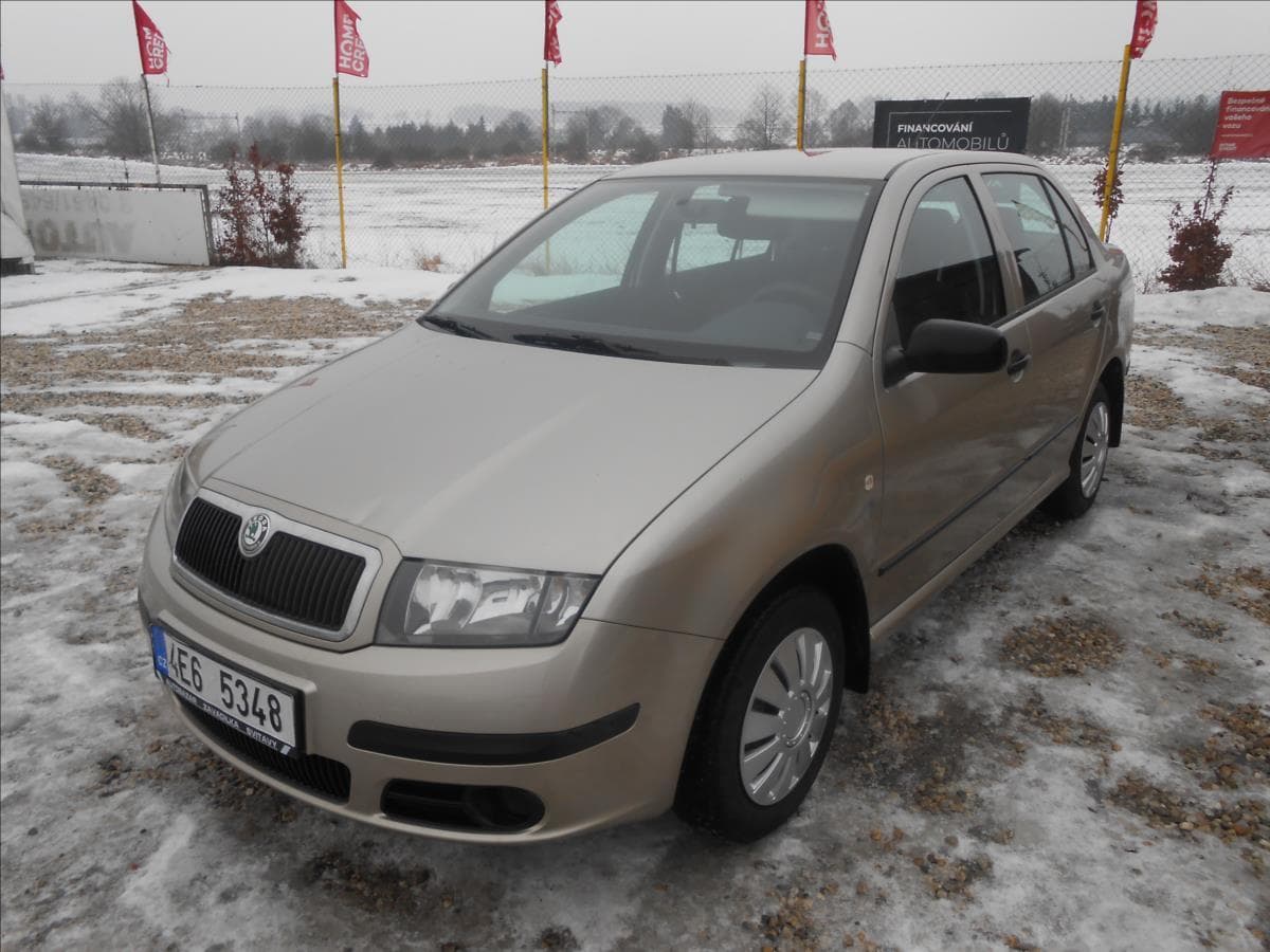 Škoda Fabia 1,2 HTP 47Kw sedan