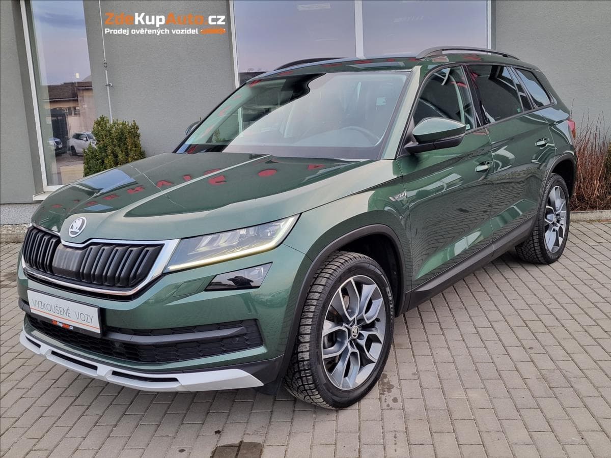 Škoda Kodiaq 2.0TDI DSG 4x4 Scout,ČR,1.Maj SUV