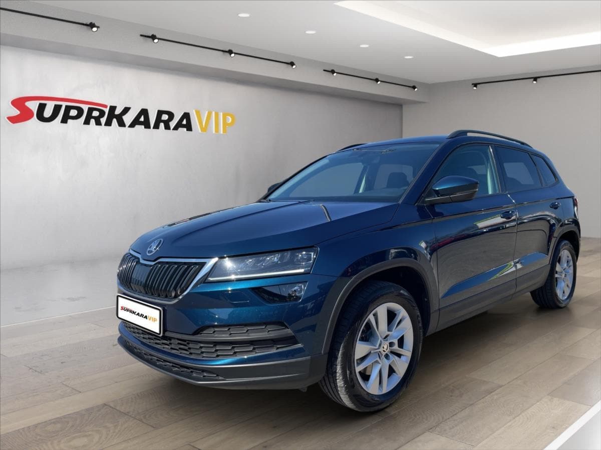 Škoda Karoq 2,0 TDi DSG 4x4 LED*Navi*Kamera D.Klima*Plná servisní  historie! Po servise a brzdy! SUV