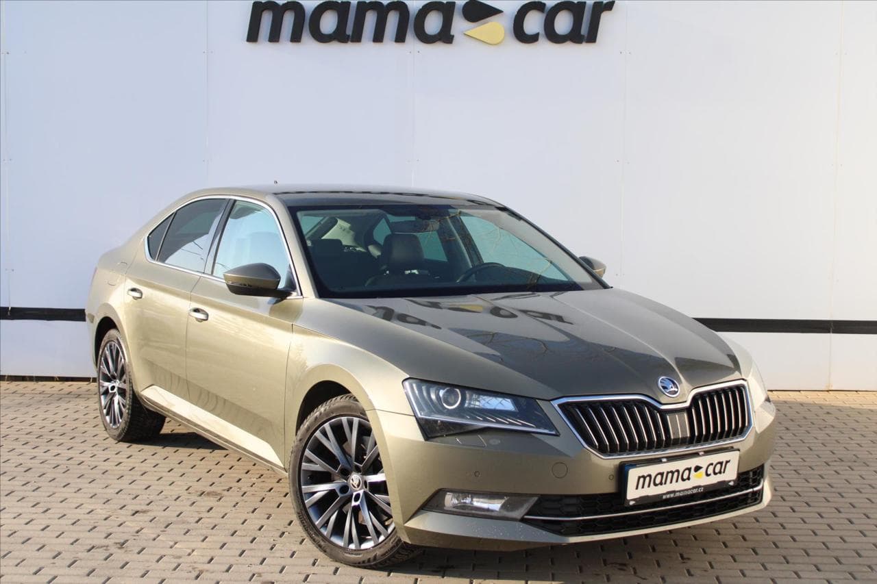 Škoda Superb 2.0TSi 206kW DSG 4x4 DPH ČR liftback