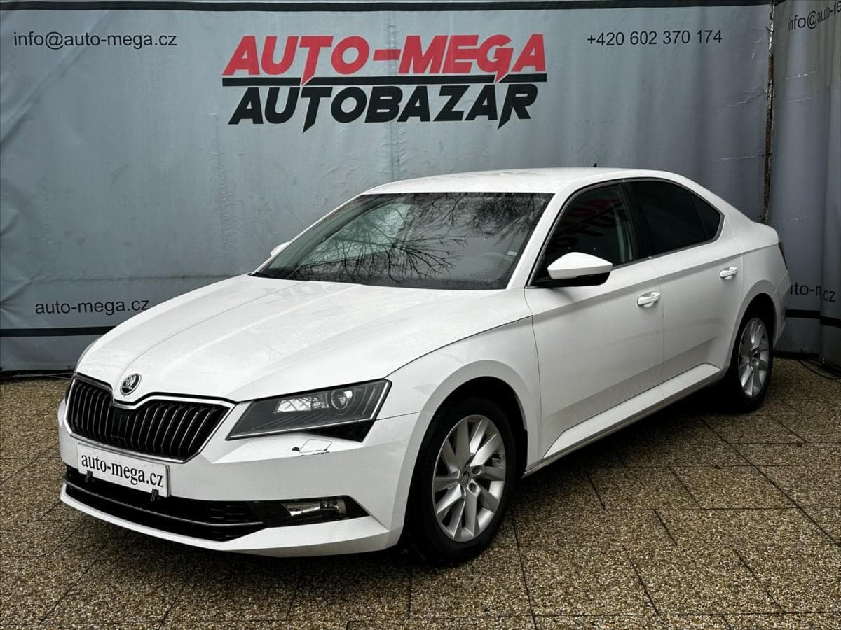 Škoda Superb 2,0 110kW DSG, CZ sedan