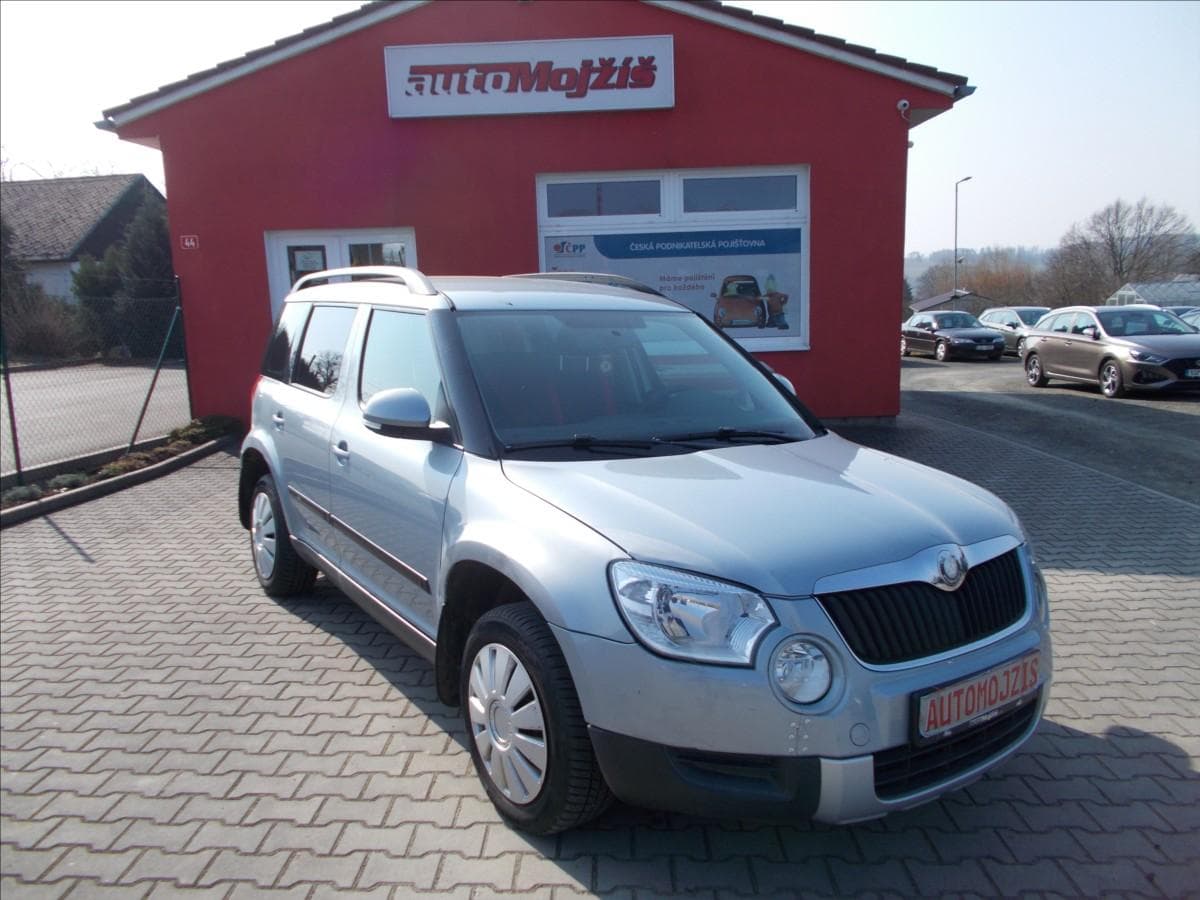 Škoda Yeti 1,2 TSI LPG ČR 77 KW TZ SUV