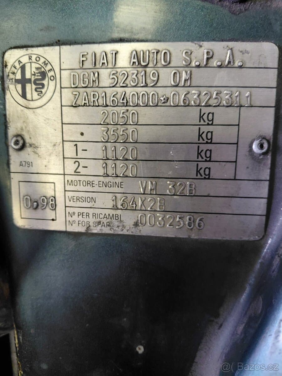 1996 Alfa Romeo 164 - 10