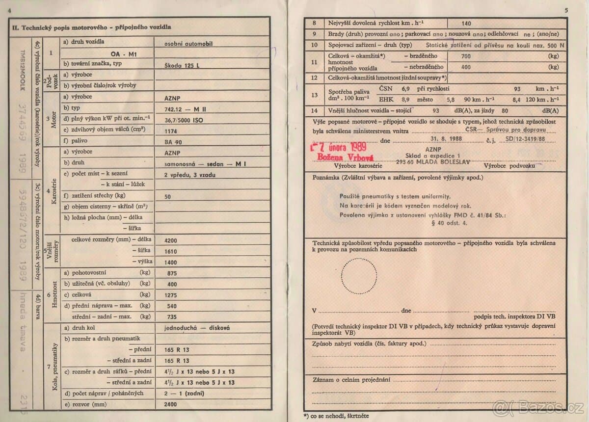 1989 Škoda OSTATNÍ - 13