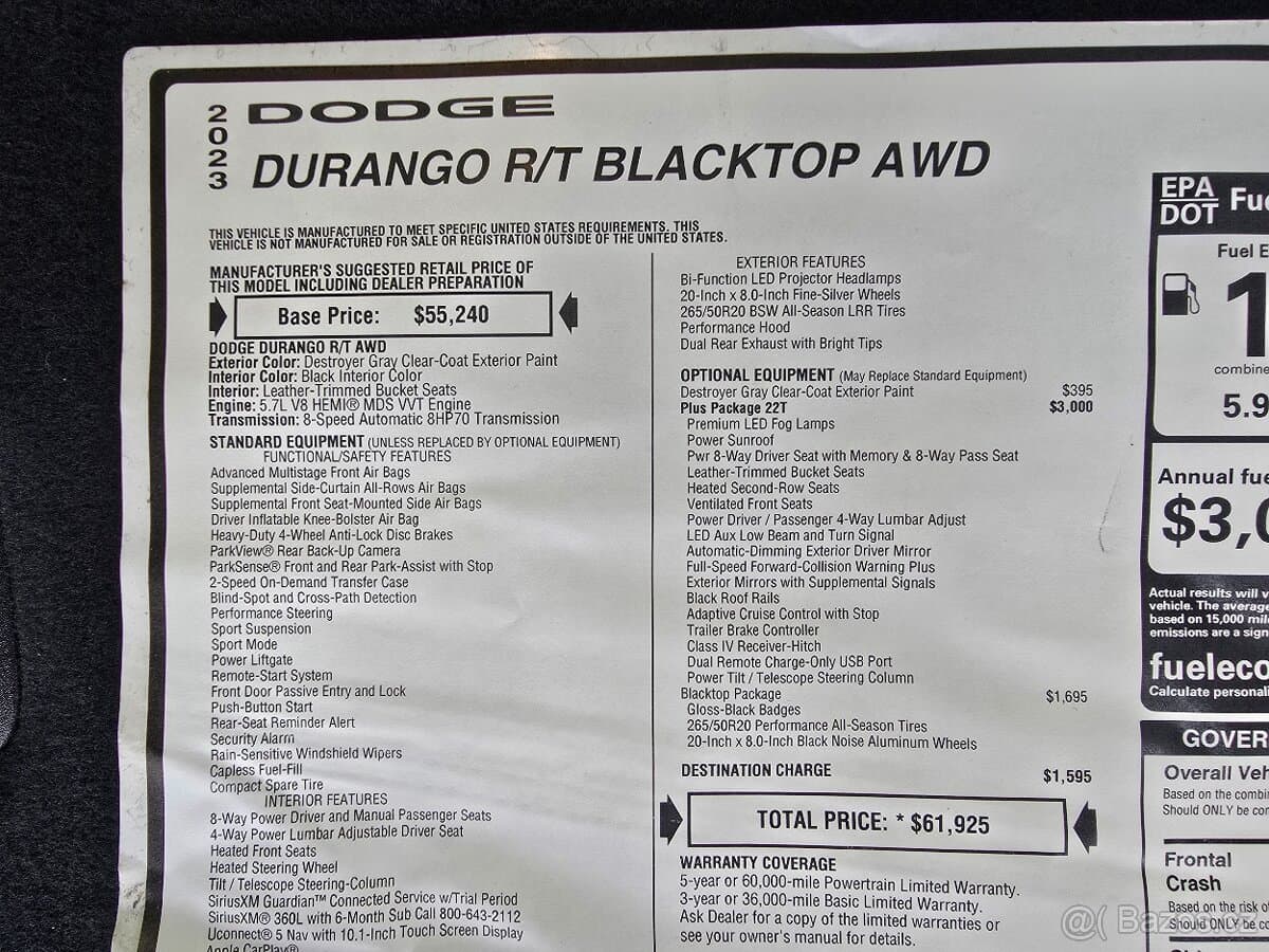 2023 Dodge DURANGO - 13