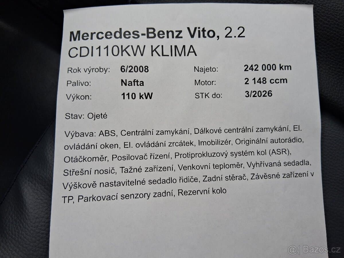 2008 Mercedes-Benz VITO - 14