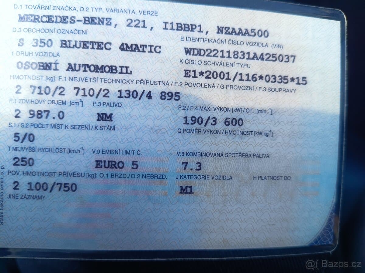 2011 Mercedes-Benz OSTATNÍ - 15