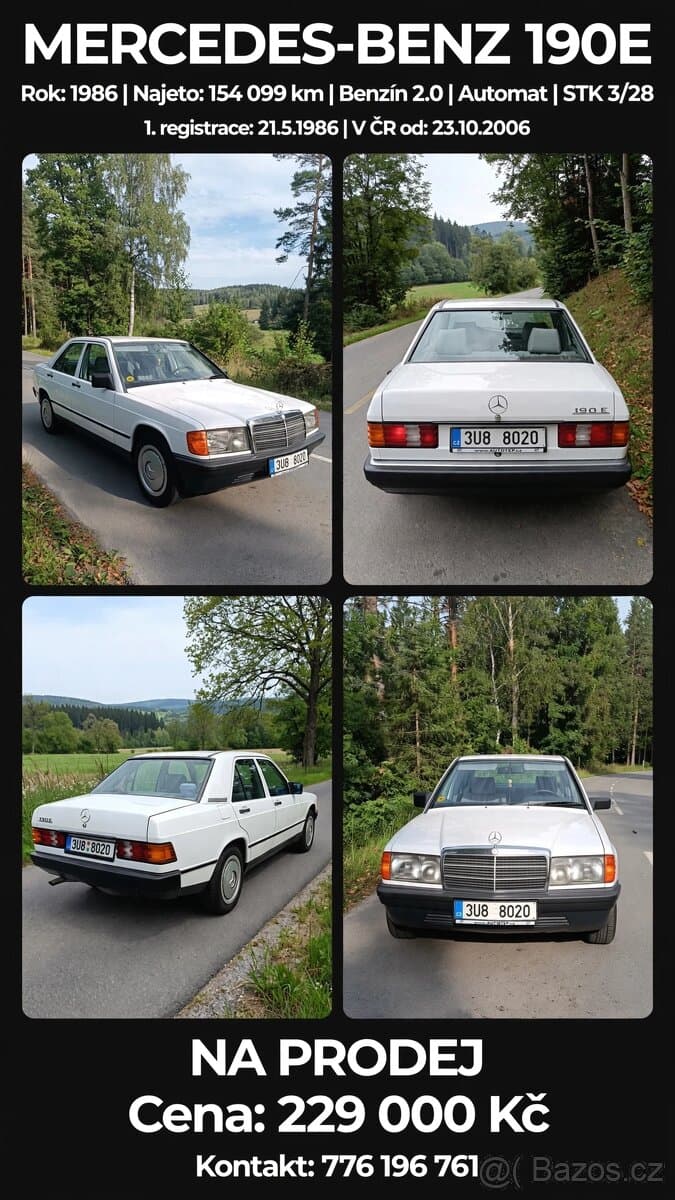 1986 Mercedes-Benz 190 - 2