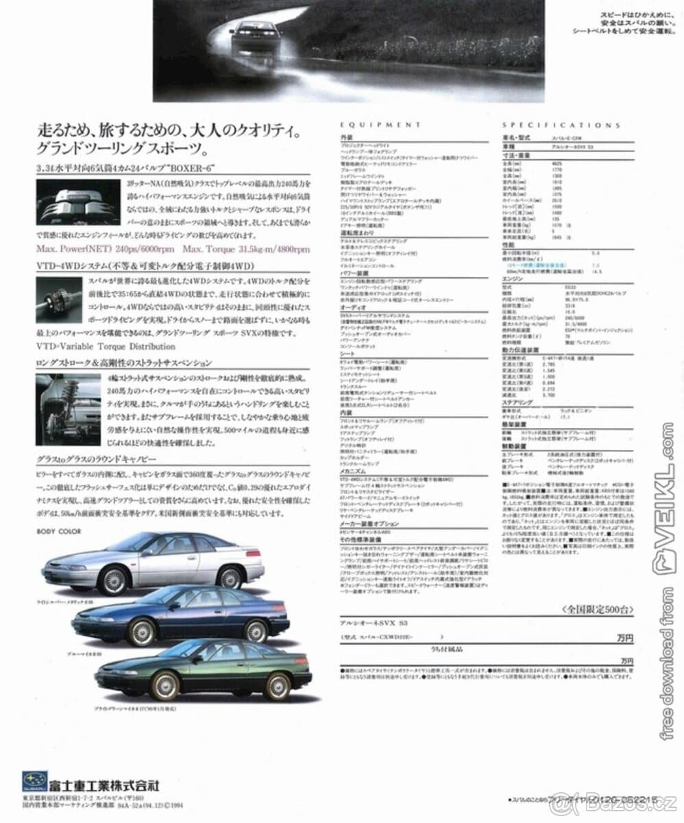 1995 Subaru SVX - 20
