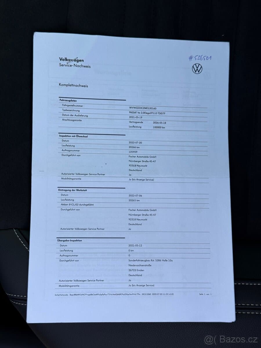 2021 Volkswagen PASSAT - 20