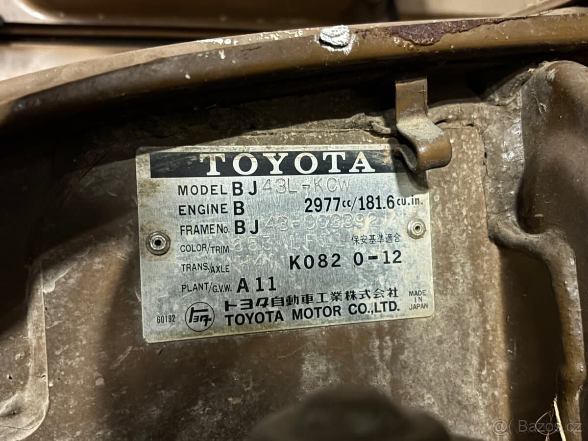 1979 Toyota OSTATNÍ - 3
