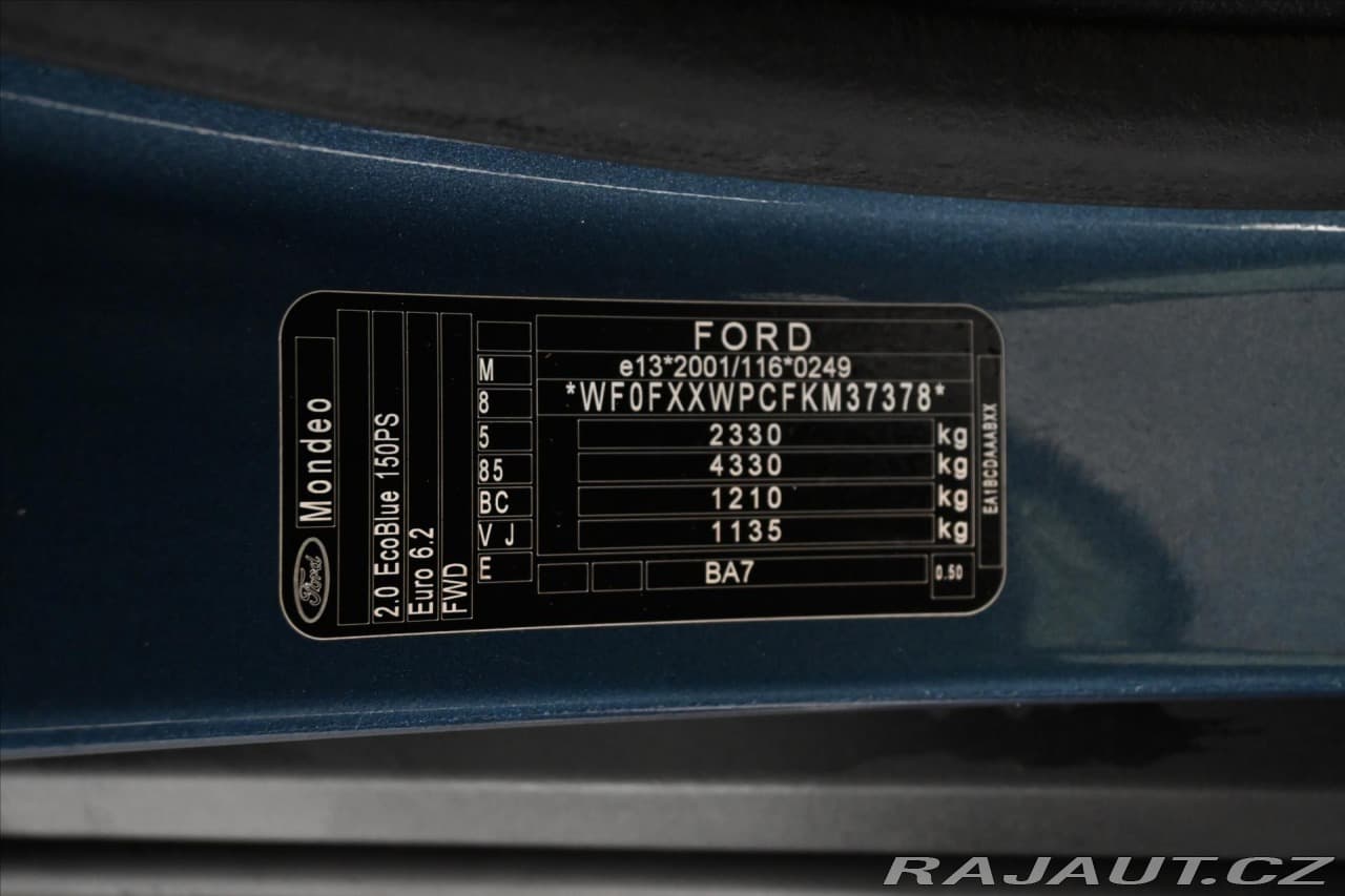 2020 Ford Mondeo - 15