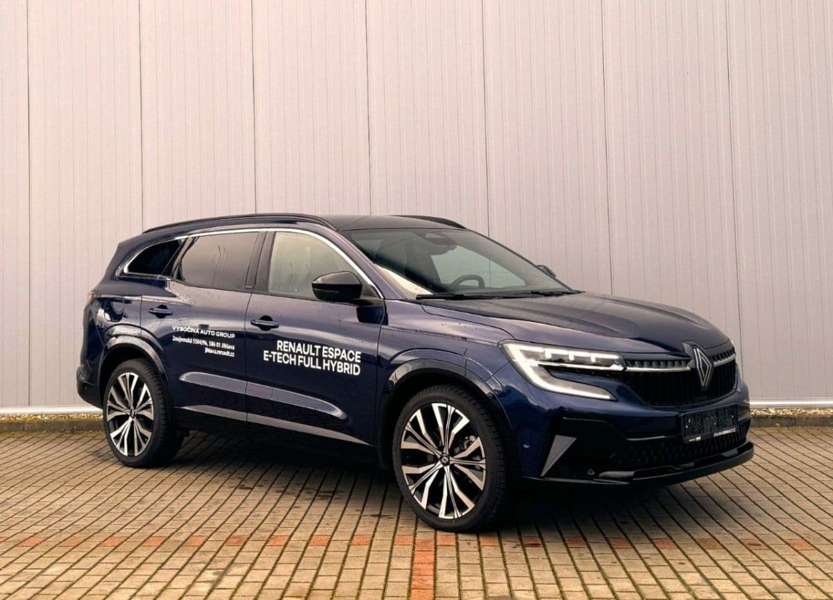 Renault Espace iconic E-Tech full hybrid