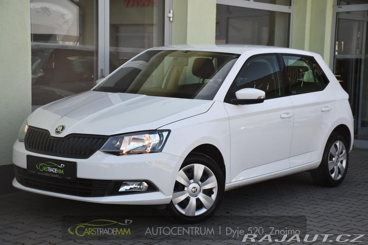 Škoda Fabia 1.0MPi A/C 2xKLÍČ ČR 1M