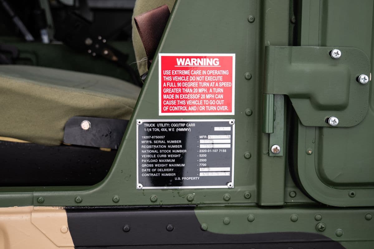 1991 Hummer H1 - 20