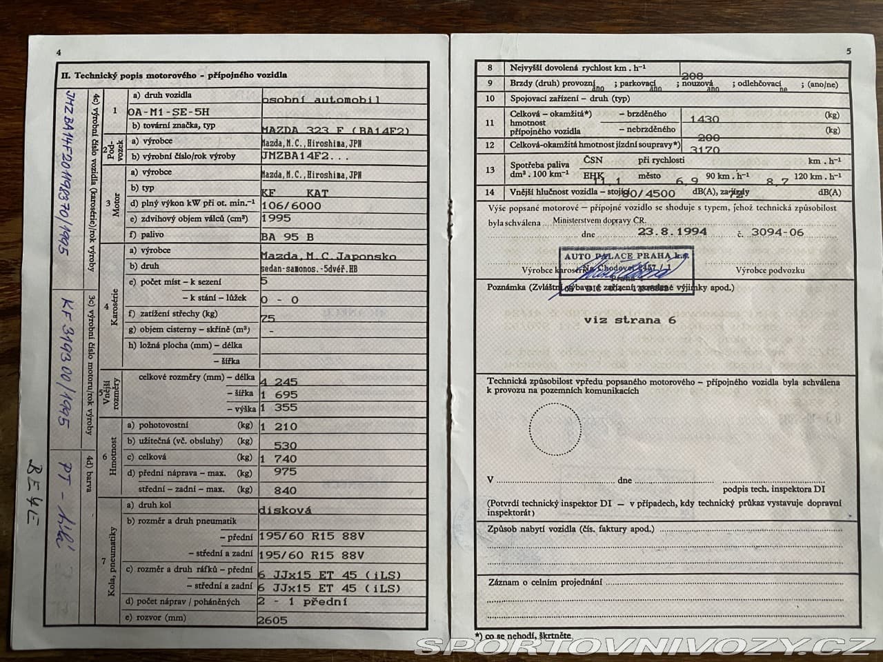 1994 Mazda 323 - 6