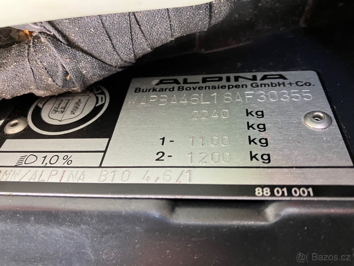 1998 Alpina B10 - 17