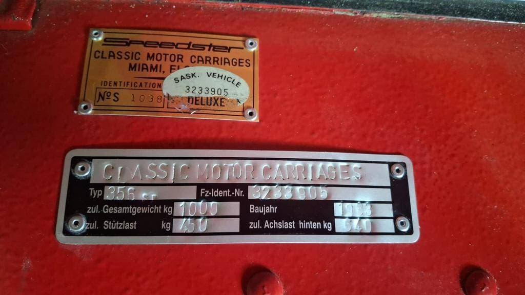 1983 Porsche 356 - 8