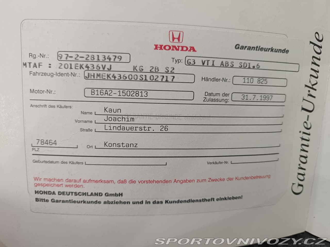1997 Honda CIVIC - 35