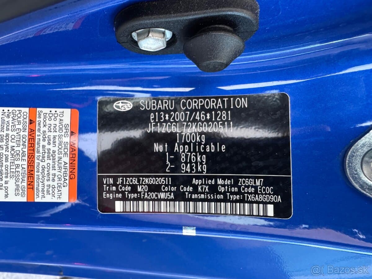 2019 Subaru BRZ - 13