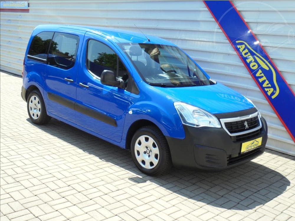 Peugeot Partner Tepee 1,6 BlueHDi ACTIVE,ČR,1majitel