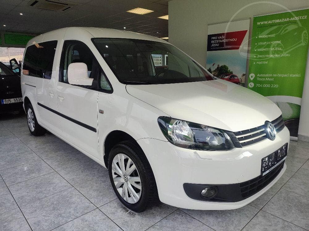 Volkswagen Caddy MAXI 2.0TDI 103KW 7MÍST KŘÍDLA