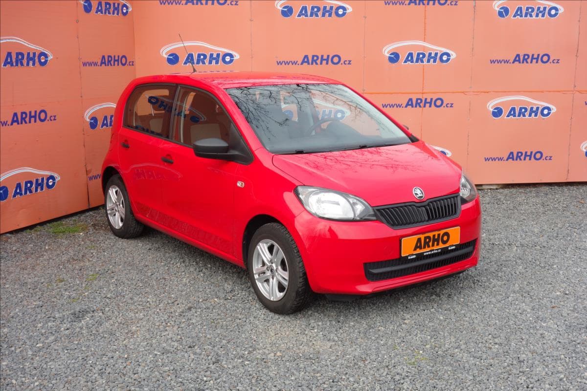Škoda Citigo 1,0 i, ČR, 2 MAJITEL, ACTIVE.