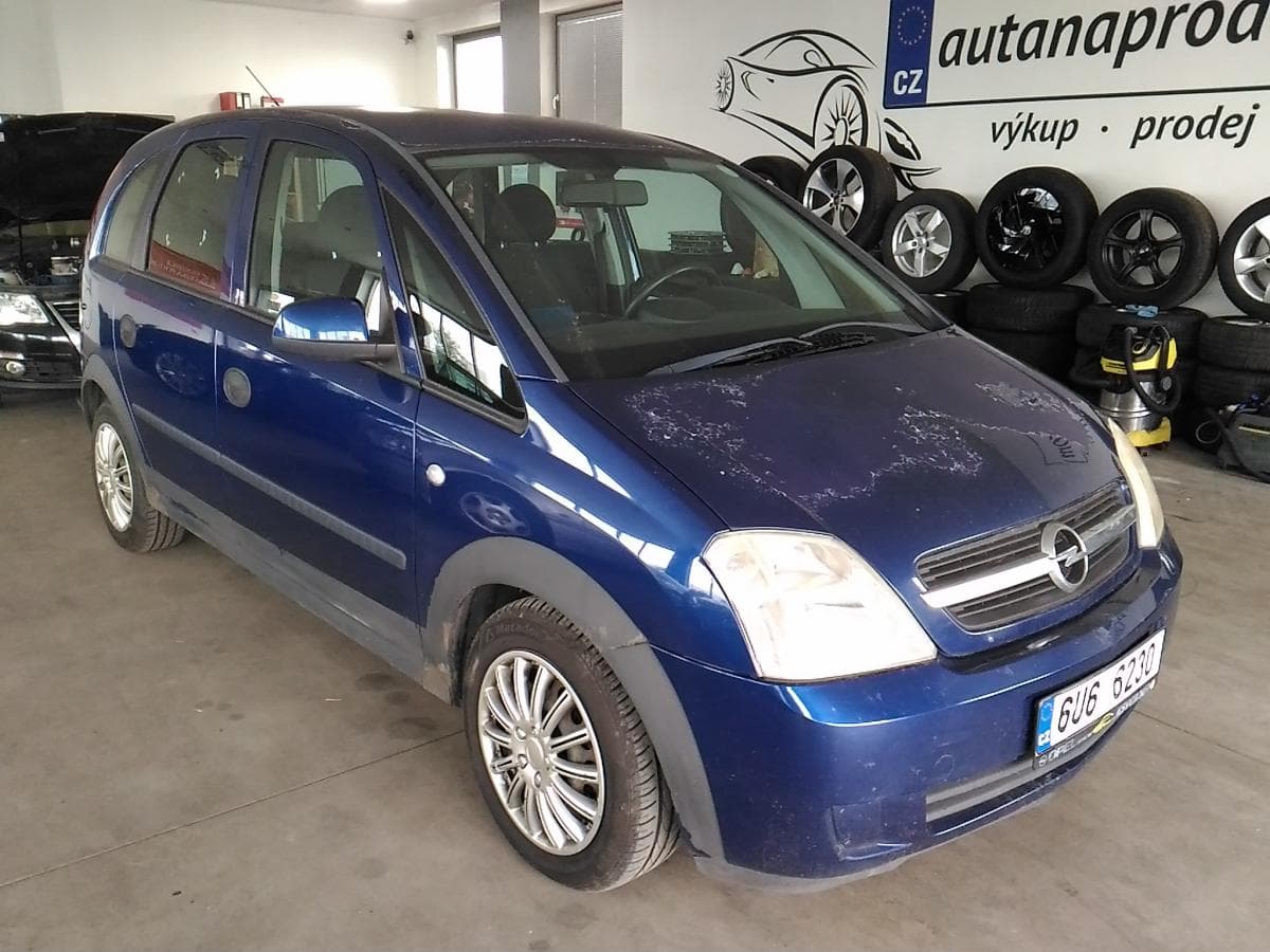 Opel Meriva 1,6I,74KW,KLIMA,NA DÍLY