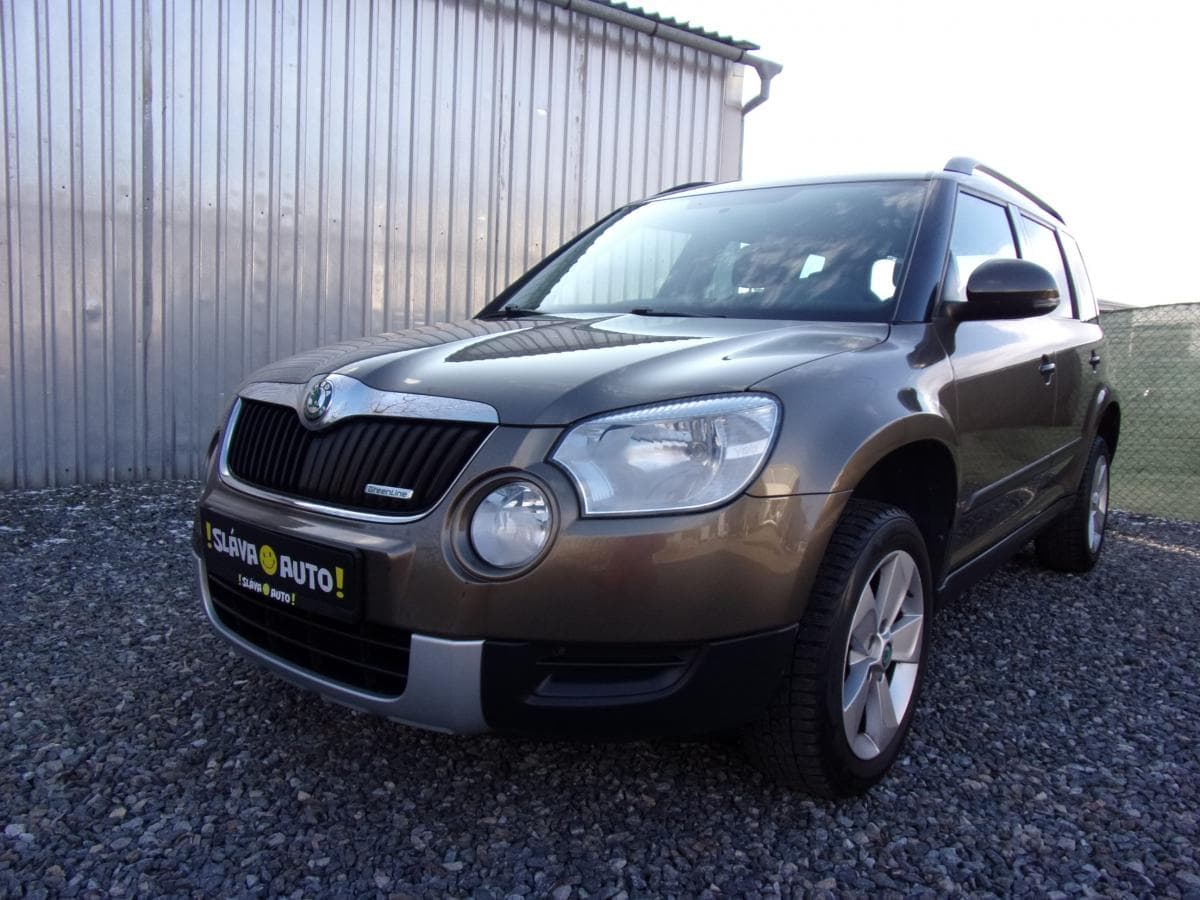 Škoda Yeti 1.6 TDi 77kW GREENLINE@PĚKNÁ@