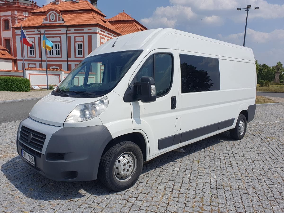 Fiat Ducato L3H2, 2.3- 120, 6 míst, DPH