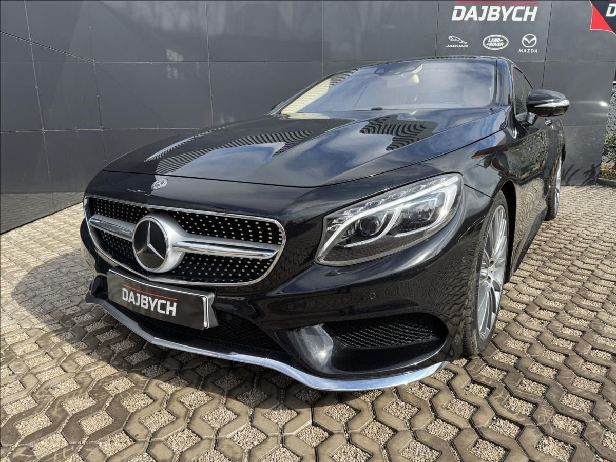 Mercedes-Benz Třídy S 4,7 500 V8 AMG 4MATIC ČR DPH kupé