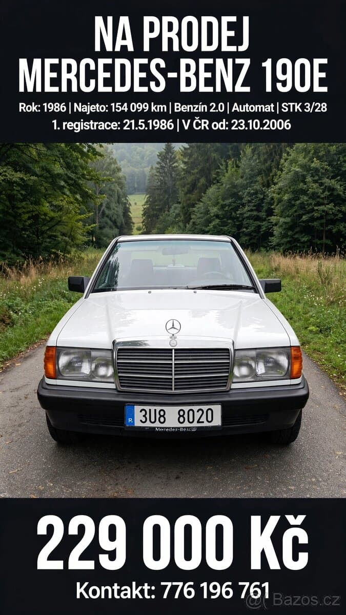 1986 Mercedes-Benz 190